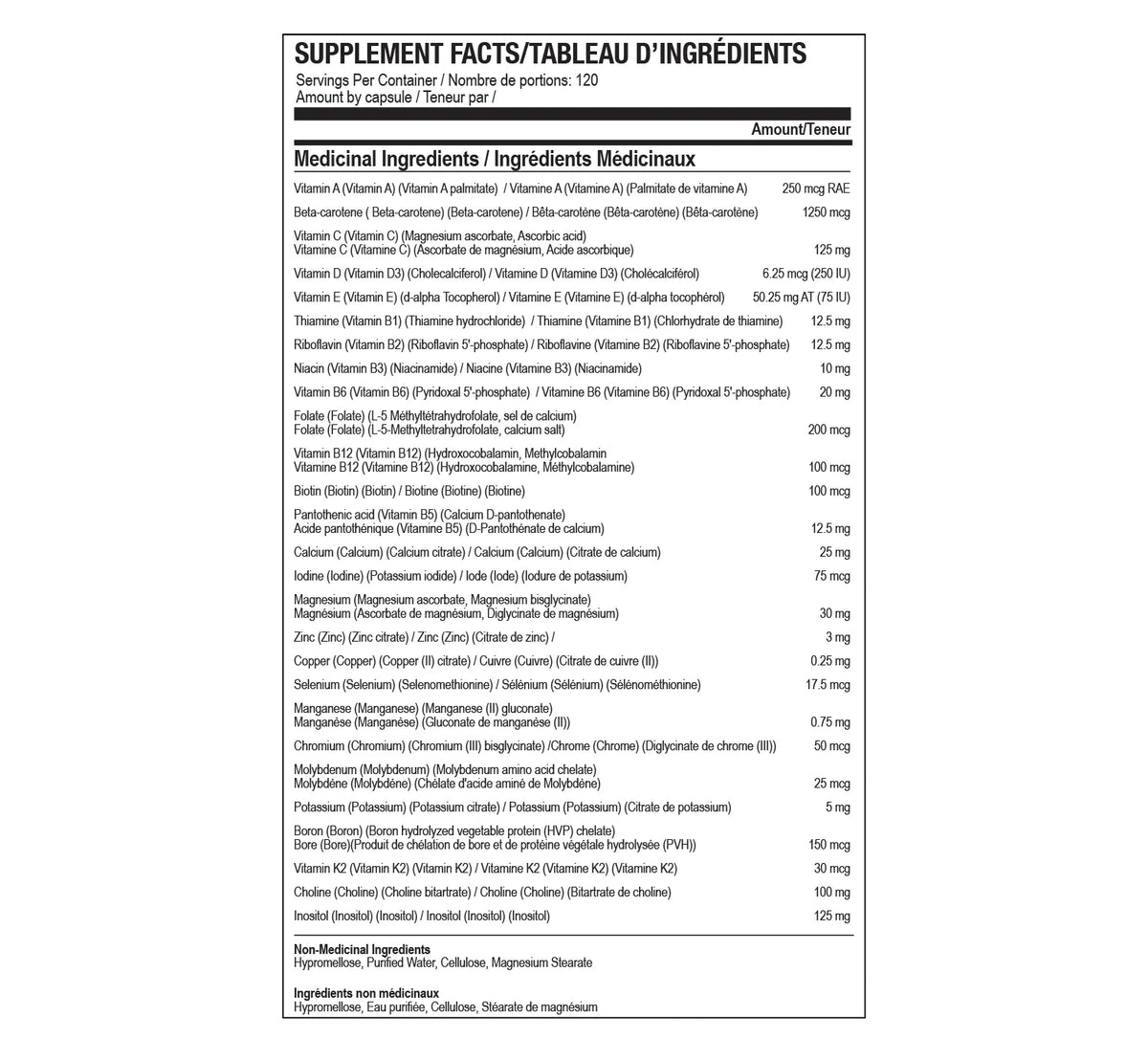 Multi-Femme 2.0 - Women's Vitamins, 120 caps
